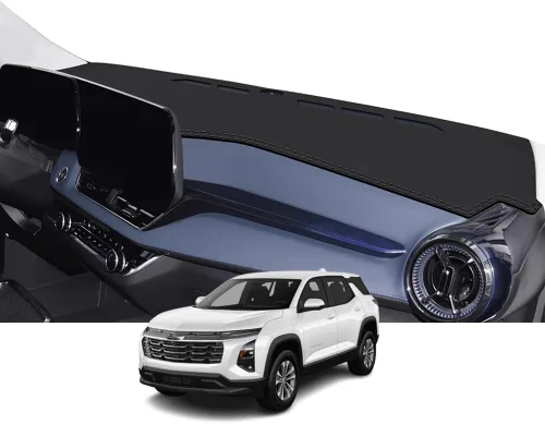 Miniatura 29 de Accesorios interiores personalizados para Silverado 1500 2019 2020 2021 2022 cubierta de tablero reduce el deslumbramiento, elimina grietas, rojo