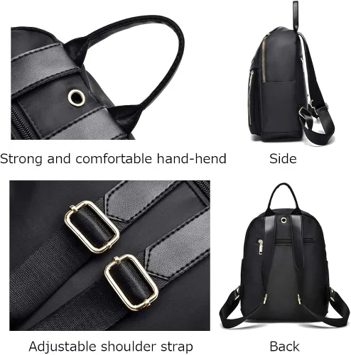 Miniatura 5 de Mochila para mujer, impermeable, ligera, a la moda, casual, de viaje, para mujer