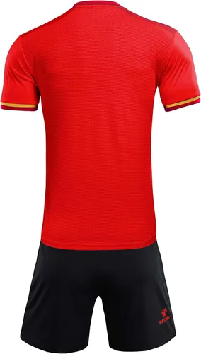 Miniatura 3 de KELME Conjunto de uniforme de fútbol para niños, adultos, niños y niñas, camiseta de fútbol y pantalones cortos, equipo deportivo atlético, camiseta
