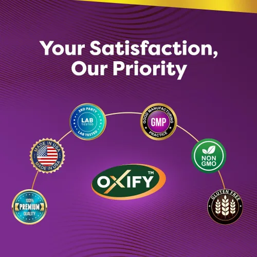Miniatura 4 de Oxify Ácido alfa lipoico 600 mg 120 cápsulas Sin gluten, sin OMG Suplemento fabricado en Estados Unidos