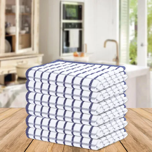 Miniatura 626 de Urban Villa Toallas de cocina 100% algodón para cocina (juego de 6) 20"x30" toallas de cocina altamente absorbentes, juego de ropa de cocina
