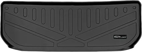 SMARTLINER Tapete de revestimiento de carga para todo tipo de clima detrás de la tercera fila, color negro, compatible con Infiniti QX60 2022-2023