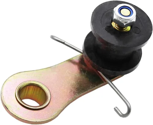 Miniatura 4 de Tensor de cadena+2 rodillos, PRO BAT, tensor de rodillos de cadena resistente con resorte y tres rodillos compatibles con 110cc 125cc 140cc Dirt Pit