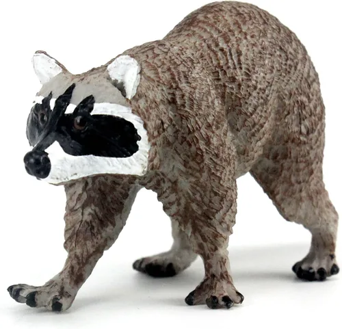 Miniatura 29 de FUNSHOWCASE Figura de juguete de búfalo de animales de la selva africana, figura de plástico realista, altura de 2.6 pulgadas