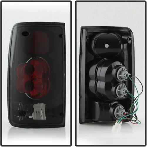 Miniatura 2 de ACANII - Para Black Smoke 1989-1995 Toyota Pickup 2WD y 4WD luces de freno traseras izquierdo+derecha