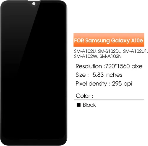 Miniatura 2 de Pantalla para Samsung Galaxy A10e Reemplazo de pantalla LCD Samsung A20e SM-A102U, SM-S102DL, SM-A202F, SM-A202K Pantalla táctil Digitalizador