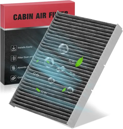 Miniatura 30 de BDFHYK 49357 Filtro de aire de cabina con carbón activado compatible con Mercedes-Benz AMG GT, C180, C200, C250, C300, C350, CLS350, CLS400, CLS500