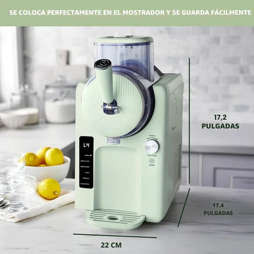 Miniatura 9 de GreenPan Frost, máquina para hacer helados y batidos, servicio suave, sorbete, margaritas, batidos, yogur congelado, sin precongelación, listo en 15