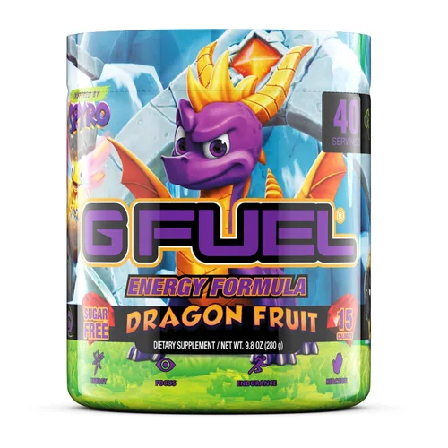 Miniatura 7 de G Fuel Nuka Cola 2.0 - Polvo energético, sin azúcar, suplemento de enfoque de cafeína limpia, mezcla de agua, sabor tropical de cítricos, mezcla