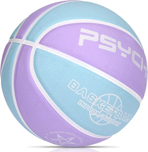 Miniatura 2 de Baloncesto para niños y jóvenes, tamaño 4/5 (25.5/27.5 pulgadas), baloncesto de goma de alta calidad para niños y niñas, juegos de piscina