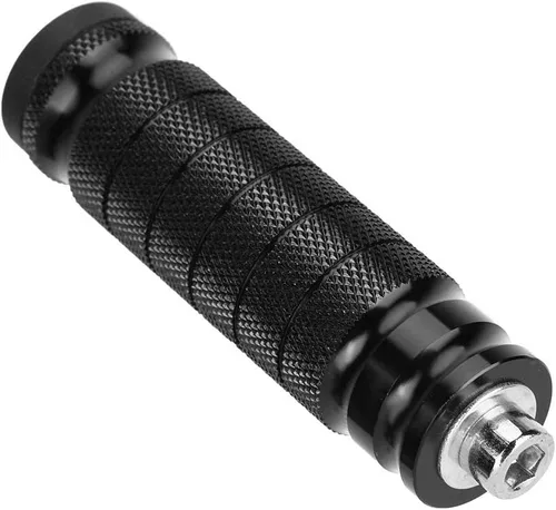 Miniatura 7 de Aramox Reposapiés de la motocicleta, 2pcs CNC de la Motocicleta Reposapiés Trasero Universal M8 Antideslizante Reposapiés Pies Clavijas Pedales