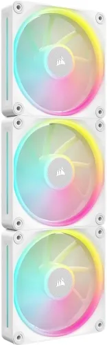 Miniatura 11 de CORSAIR iCUE Link LX120 RGB 120mm PWM Ventilador individual – Bucles de luz duales – Requiere iCUE Link System Hub (se vende por separado) – Negro