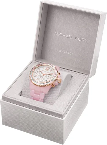Miniatura 6 de Michael Kors Everest - Reloj de cuarzo con cronógrafo de acero inoxidable