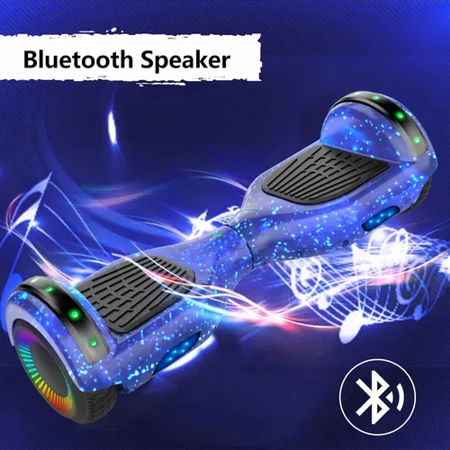 Miniatura 3 de LIEAGLE Scooter with Seat Attachment, 6.5" Scooters Go Kart Combo with Colorful LED Lights & Bluetooth, for Kids Boys Girls Adults All Ages 6.5