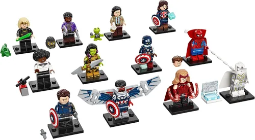 Miniatura 2 de LEGO Minifigures Marvel Studios 71031 Kit de construcción; un regalo impresionante para los fanáticos de los juguetes de construcción