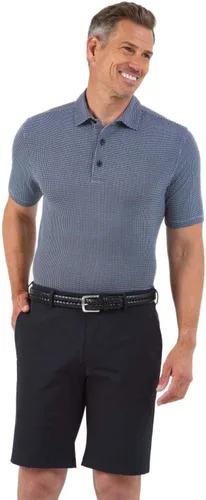 Miniatura 6 de IBKUL Polo de manga corta para hombre con protección solar UPF 50+ Icefil Cooling Tech Mini Check 94754