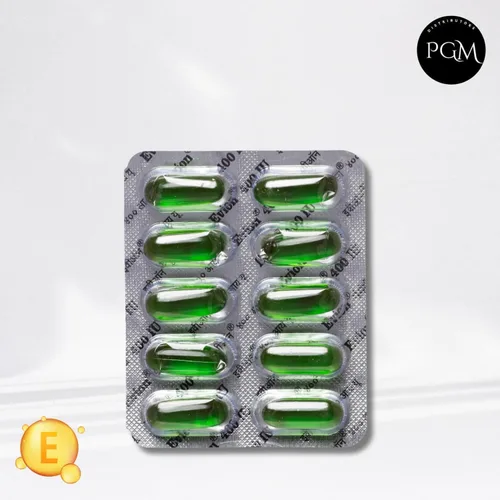 Miniatura 2 de 50 cápsulas Evion de vitamina E para una cara brillante, cabello fuerte, acné, uñas, piel brillante 400 mg