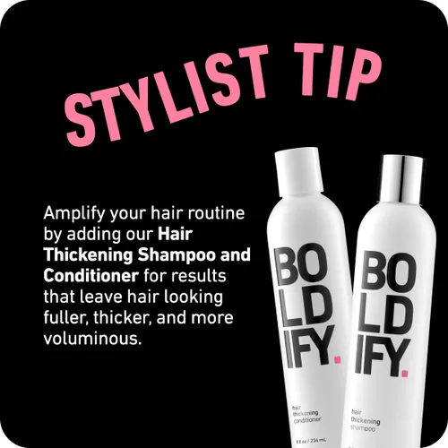 Miniatura 7 de Boldify Acondicionador + Suero: Suave y Proteger Bundle: Biotina para la retención del cabello, plenitud, nutrición, desenredado, tratamiento