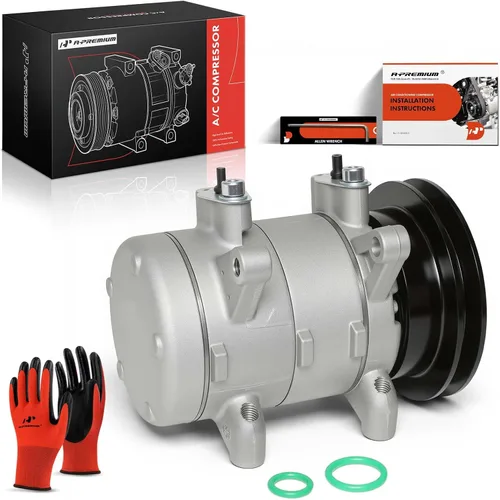 Miniatura 10 de A-Premium Compresor de aire acondicionado con embrague compatible con Nissan Frontier 2.4L 1998-2004, Xterra 2.4L 2000-2004, estilo DKV14C