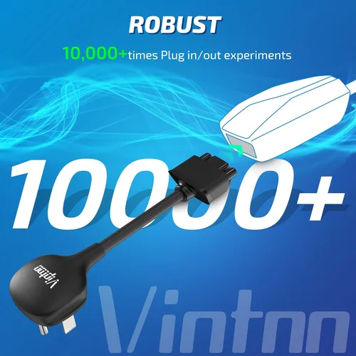 Miniatura 5 de VIPTOO Adaptador NEMA 14-50 para conector móvil Tesla Gen 2, adaptador de carga EV de 240 V 32 A nivel 2 para Tesla Model 3/Y/S/X, enchufe 14-50