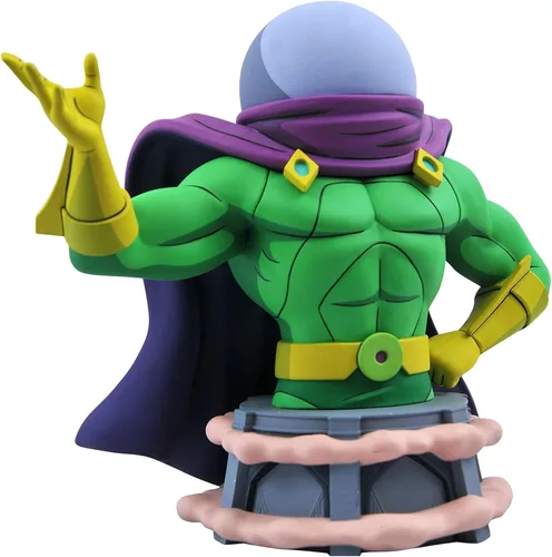 Miniatura 3 de Diamond Select Toys Marvel Animated: Mysterio - Busto de resina a escala 1:7, multicolor, 6 pulgadas