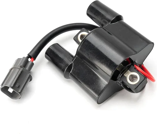 Miniatura 9 de Paquete de 2 bobinas de encendido 18-5186 para fueraborda Mercury Mariner Force 6-150HP, reemplaza 398-9614, 339-832757A4, 339-7370A13, se adapta a