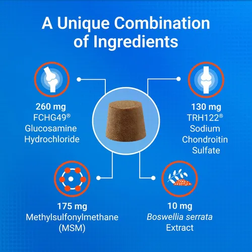 Miniatura 6 de Nutramax Laboratories Cosequin Plus MSM & Boswellia - Masticables suaves de tamaño mini