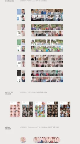 Miniatura 4 de Seventeen 'An Ode' 3rd Regular Album Random Version 104p PhotoBook+8p Mini Book+4p PhotoCard+Tracking