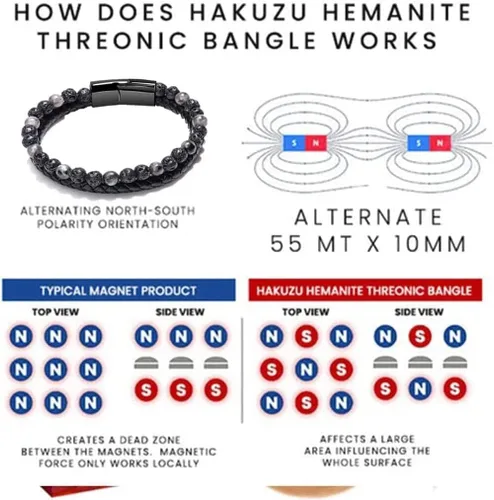 Miniatura 5 de FOTTEPP Humanic+ Maxhematie - Pulseras de cuentas de Maxhematie Humanic+ Pro, pulseras de cuentas Humanic+ Pro Maxhematie, pulsera de cuentas humanic