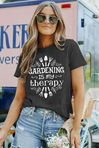 Miniatura 7 de MAIHUN Camisas de jardín para mujer, camiseta para amantes de las plantas, camiseta gráfica de jardinería, camisetas de regalo de jardinero