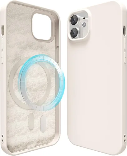 Miniatura 185 de oakxco Funda de silicona para iPhone 12 Pro Max, magnética, compatible con carga inalámbrica Magsafe, cubierta protectora de goma suave y delgada