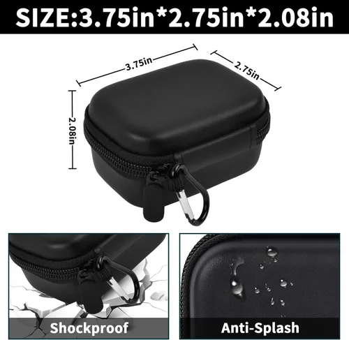 Miniatura 5 de BOOBOWL Funda de carga portátil compatible con Iwalk/para Feob/para Charmast/para Amelema/para LanLuk/para Anker Nano cargador portátil, mini bolsa