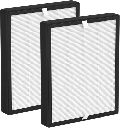 Paquete de 2 filtros de repuesto BS-10 para purificador de aire PARTU BS-10, 3 en 1, H13 True HEPA con carbón activado de eficiencia y prefiltro