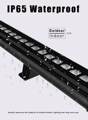 Miniatura 6 de Luces LED enlazables mejoradas para lavadora de pared, gran angular de 10 x 60 pulgadas, 36 W, 5000 K, luz diurna enchufable, 120 V, 40 pulgadas