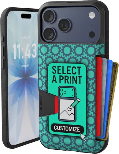 Miniatura 53 de Smartish - Funda tipo cartera para iPhone 11, diseño de cartera volumen 1 [delgada + protectora] con tarjetero - probada para caídas con ranura