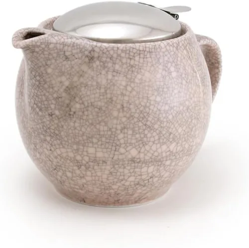 Miniatura 18 de ZERO JAPAN - Tetera redonda de 15 oz (450 cc) con tapa SLS e infusor de tomate