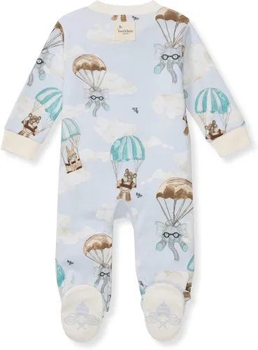 Miniatura 175 de Burt's Bees Baby - Pijama de una pieza para bebé, mameluco para dormir y jugar, algodón 100% orgánico, cremallera frontal