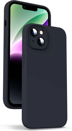 Miniatura 141 de Supdeal Funda de silicona líquida para iPhone 12 Pro Max, [protección de cámara] [antihuellas dactilares] [carga inalámbrica] Funda protectora de 4