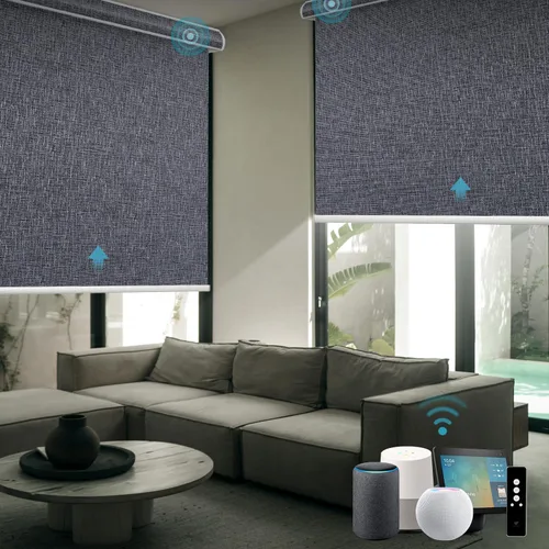Miniatura 17 de SmartWings Persianas motorizadas con control remoto para ventanas, persianas enrollables Matter 100% opacas, automáticas, eléctricas inteligentes