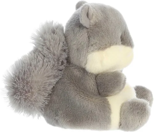 Miniatura 4 de Aurora® Adorable Palm Pals™ Gus Grey Squirrel™ - Divertido peluche coleccionable para coleccionistas de niños y adultos, perfecto para decorar