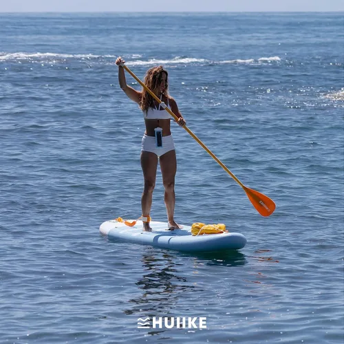 Miniatura 9 de HUIIKE Tabla de Paddle Inflable para Adultos con Accesorios Incluidos, Remo, Aletas, Bomba. Tabla de Stand Up Paddle de Gran Estabilidad y Paquete
