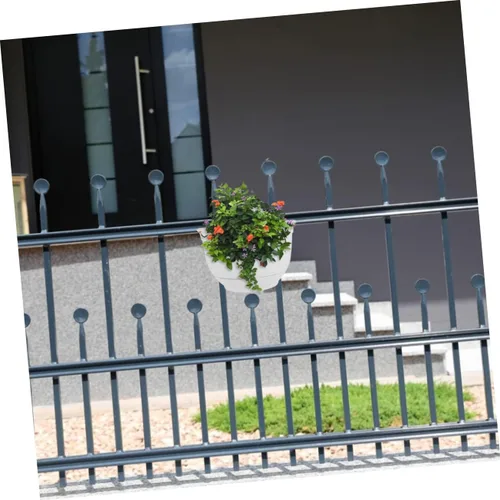 Miniatura 5 de Maceta colgante al aire libre semicircular de pared decoración elegante