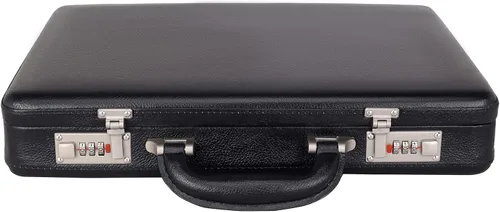 DA LV - Maletín de cuero de grano completo para hombre, bolsa para laptop de negocios, bolsa de cuero hecha a mano importada, adjunta, regalos para