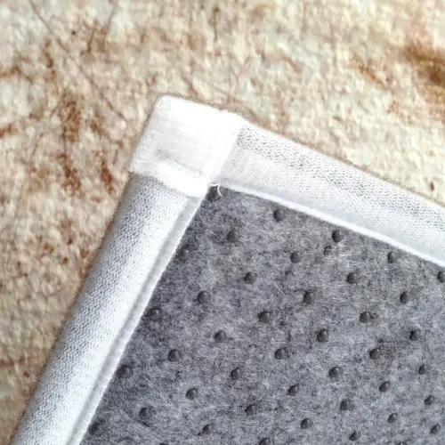 Miniatura 7 de NYMB Alfombra de baño de madera de béisbol en la alfombra, antideslizante, para entradas al aire libre, interior, puerta delantera, alfombra de baño