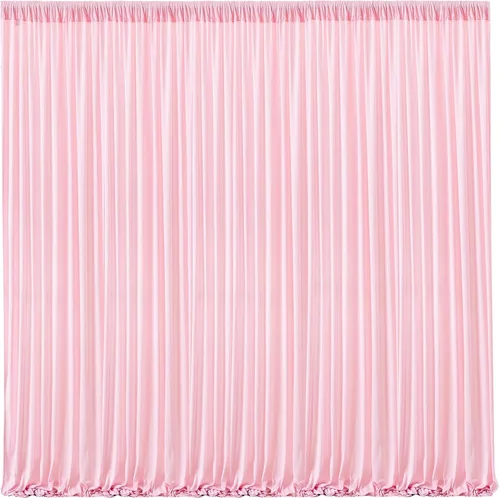 Miniatura 23 de Cortinas de Fondo Beige - Cortinas de Poliéster Sin Arrugas para Fotografía, Cortinas de Fondo para Fiestas, para Decoraciones de Baby Shower