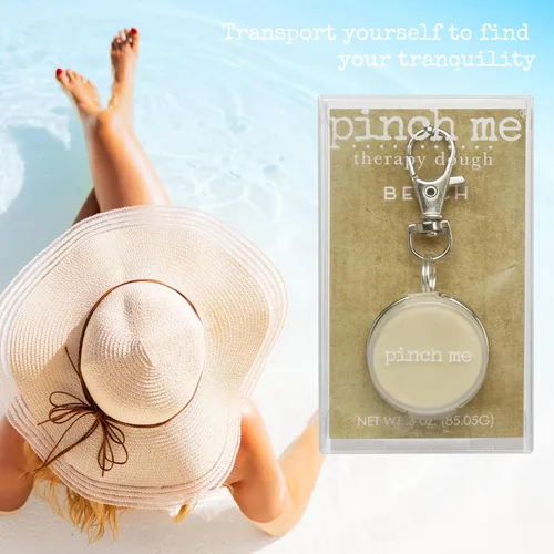 Miniatura 2 de Pinch Me Combo de medallón de masa terapéutica – Masilla holística para aromaterapia para aliviar el estrés – 0.3 oz con clip de Locket Aroma + 3oz