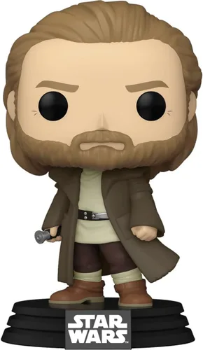 Miniatura 5 de POP Star Wars: OBI-Wan Kenobi Funko Figura de vinilo (paquete con funda protectora de caja compatible), multicolor, 3.75 pulgadas