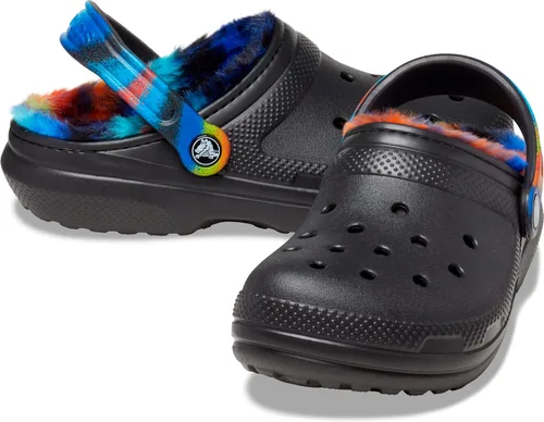 Miniatura 6 de Crocs Unisex-Adult Classic Tie Dye Lined Clogs Fuzzy Slippers