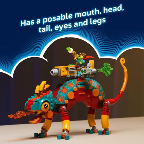 Miniatura 4 de LEGO DREAMZzz - Juguete de construcción de camaleón de fuego de Mateo, juego de simulación para niños, a partir de 7 años, juguete de narración