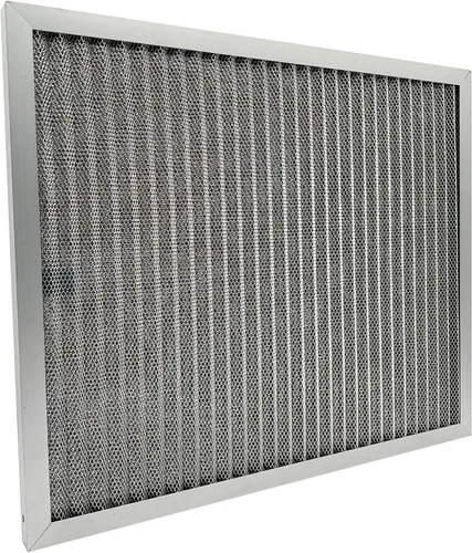 Filtro de aire lavable (16 x 19 x 1 pulgadas), filtro de aire electrostático de aluminio para horno y aire acondicionado central